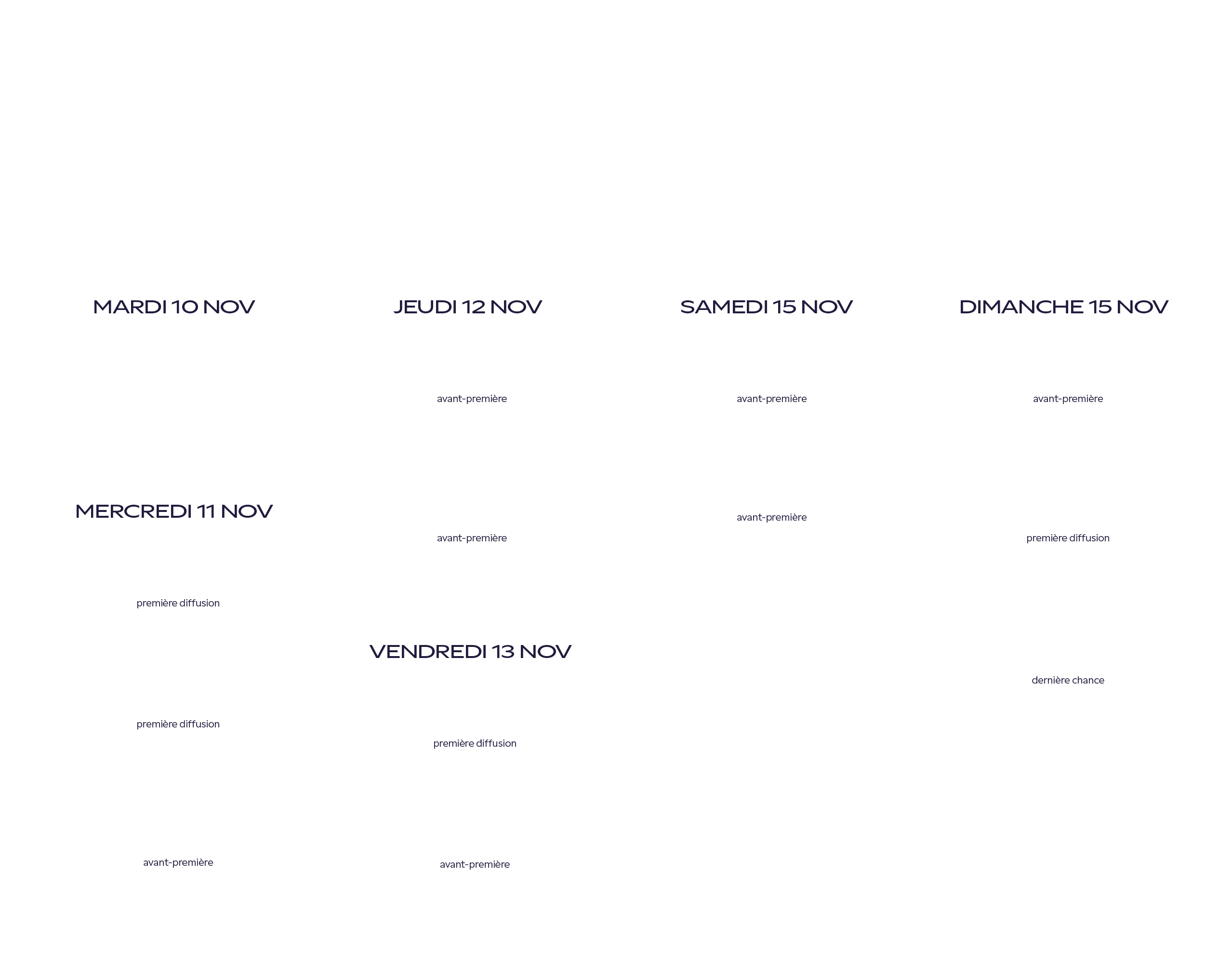 Programme festival Face à Face 2026